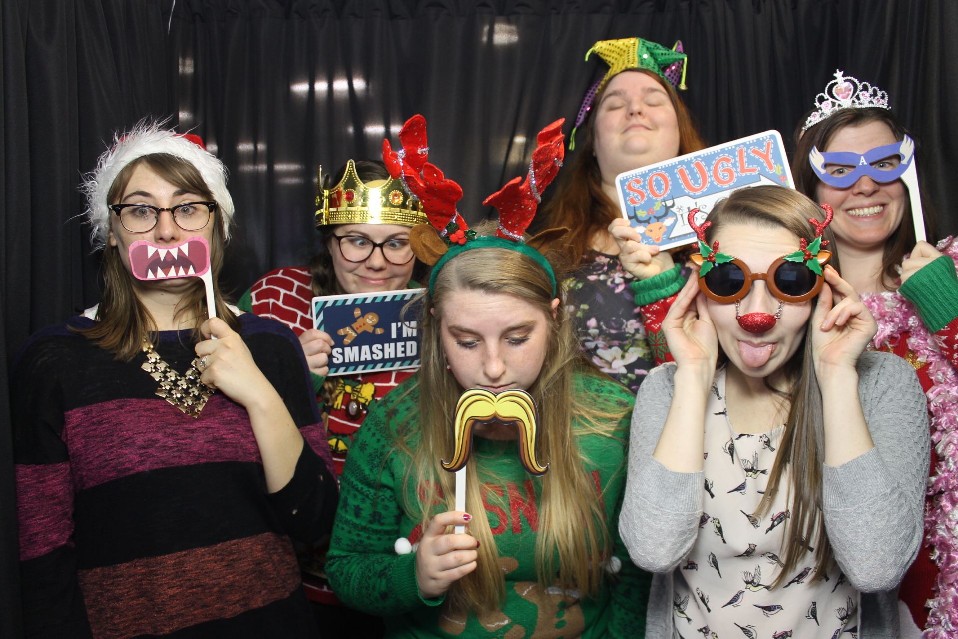 St Monica's Christmas Party 2018 | View more photos from the event at gallery.photoboothcincy.com/u/PhotoBoothCincy/St-Monicas-Christmas-Party-2018